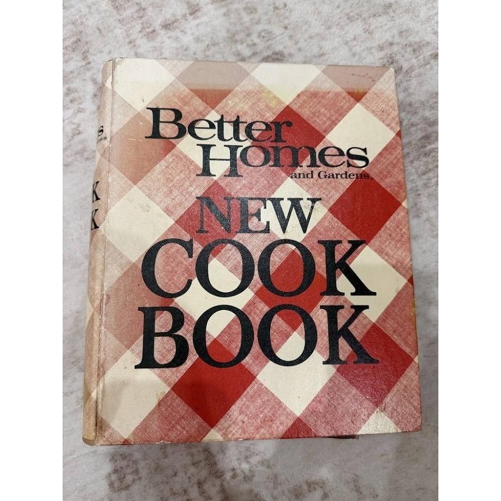 Vintage Better Homes and Gardens New Cook Book 1976 Cookbook Plaid 5 Ring Binder